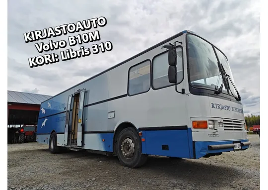 Volvo B10M kirjastoauto - Kori Libris 310 / Hyvät varusteet - Katsastettu 1/25 - VIDEO