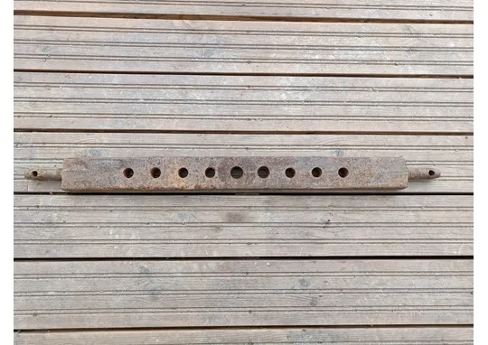 Vetokarttu pituus 800mm päät 22mm / Keskireikä 23mm