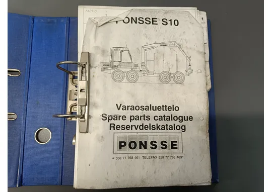 Ponsse S10 / Varaosaluottelo