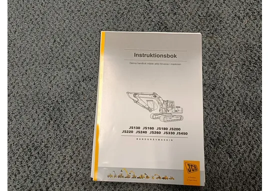 JCB JS130, JS150LC / Ohjekirja/käsikirja