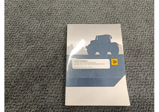 JCB FASTRAC 2155, 2170 /  Ohjekirja