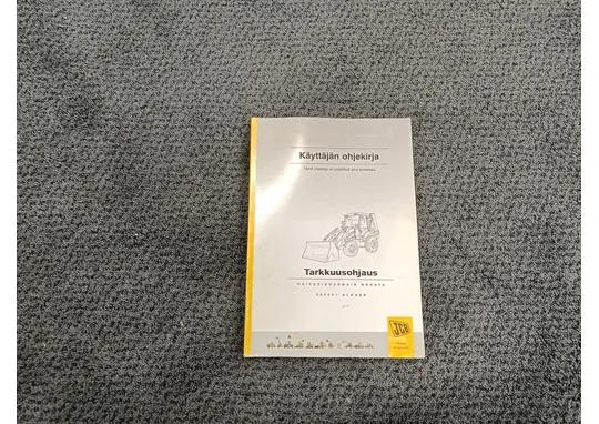 JCB tarkkuusohjaus / Kaivurikuormain ohjekirja