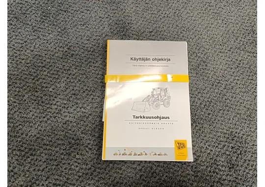 JCB tarkkuusohjaus / Kaivurikuormain ohjekirja