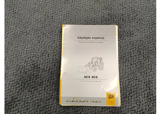 JCB 3CX, 4CX / Ohjekirja