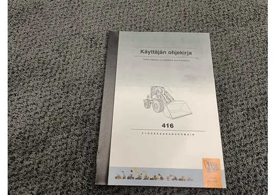 JCB 416 / Ohjekirja