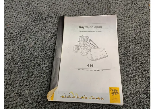 JCB 416 / Ohjekirja