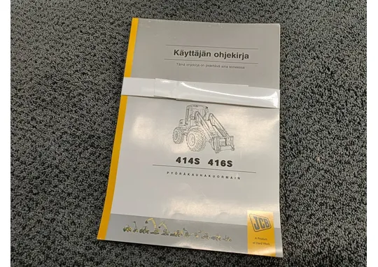 JCB 414S, 416S / Ohjekirja