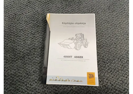 JCB 456HT, 456ZX / Ohjekirja