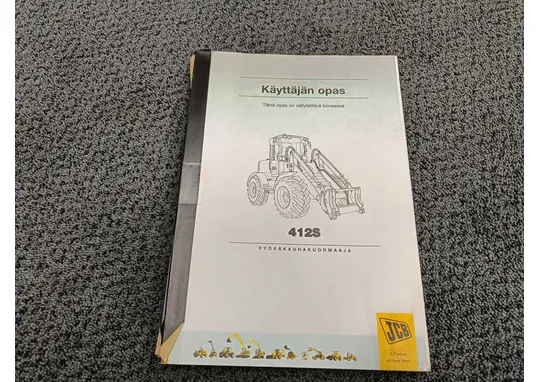 JCB 412S / Ohjekirja