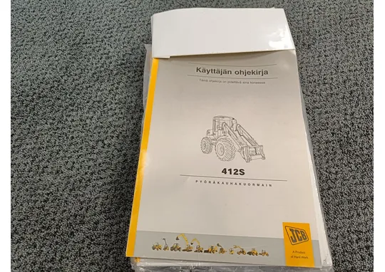 JCB 412S / Ohjekirja