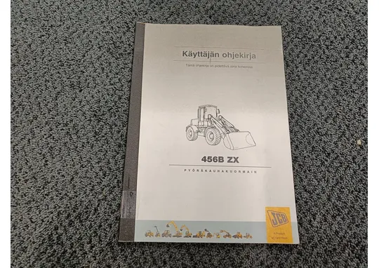 JCB 456B ZX / Ohjekirja
