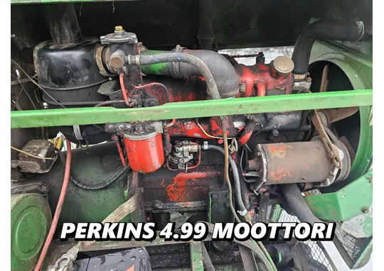 Perkins 4.99 moottori - täydellinen / 4-sylinterinen - Katso video