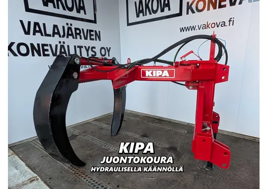 Kipa juontokoura hydraulikäännöllä / Kotimaista laatua - Katso video!