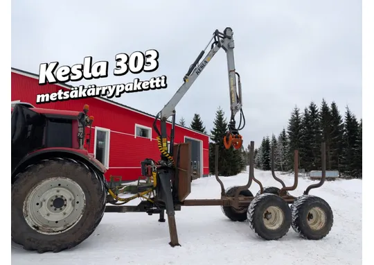 Kesla 303 metsäkärrypaketti / Asiakkaan lukuun - Katso video!