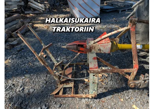 Halkaisukaira traktoriin / Katso video!