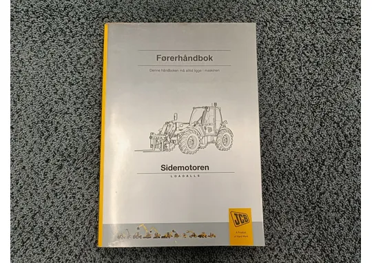 JCB Sidemotoren Kurottaja / Ohjekirja, norjankielinen