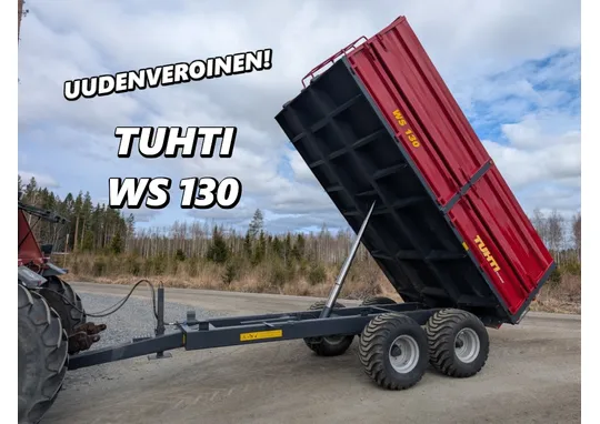 Tuhti WS130 telikippikärry / 140HL, 13.000kg - UPEA - Katso video!