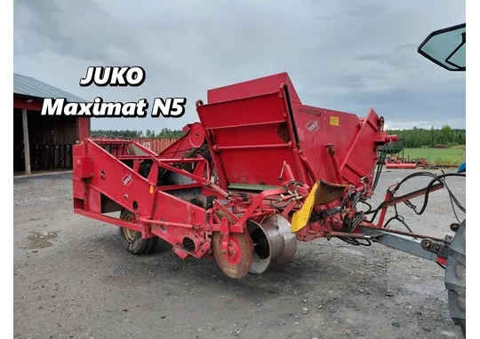 Juko Maximat N5 perunannostokone / Katso video!