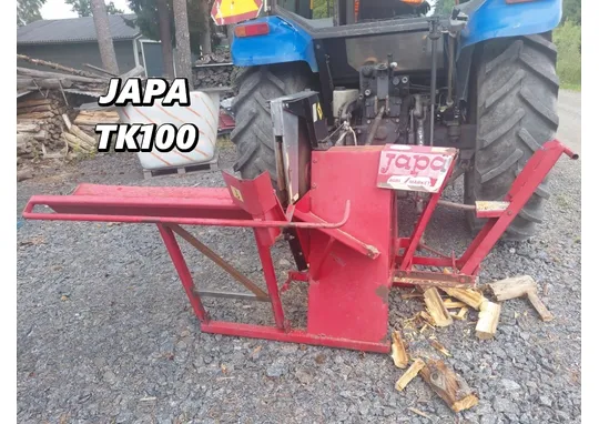 Japa TK100 klapisirkeli halkaisukairalla / Siisti kone / Katso video!