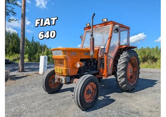 Fiat 640, ohjaustehostimella / Katso video!