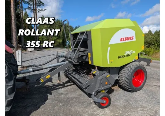Claas Rollant 355RC, paalattu 13.000 paalia / Katso video!