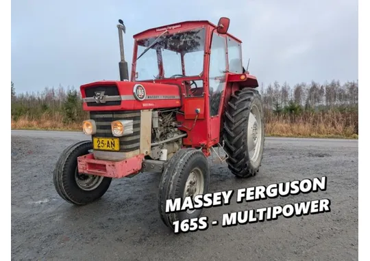 Massey Ferguson 165S Multi Power / Siistikuntoinen, katso video!