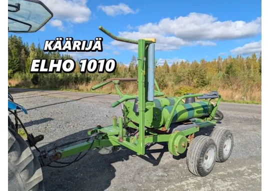 Elho 1010 käärijä, teli / paalinkääntäjä, katso video!