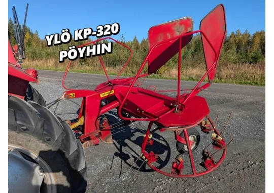 Ylö KP-320S pyöröharavapöyhin / katso video!
