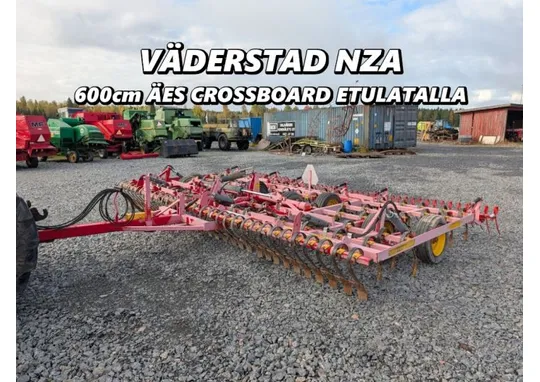 Väderstad NZA 600cm / Hydraulinen crossboard etulata