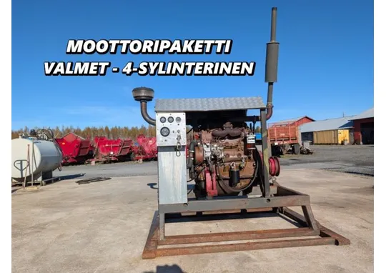 Valmet 4-sylinterinen moottoripaketti / Täydellinen / Katso video!
