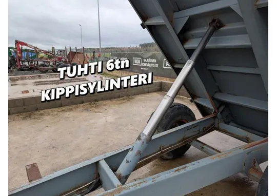 Kippisylinteri Tuhti 6tn kippikärrystä / Katso video!