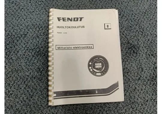 Fendt mittaristo-elektroniikka / Huoltokoulutus