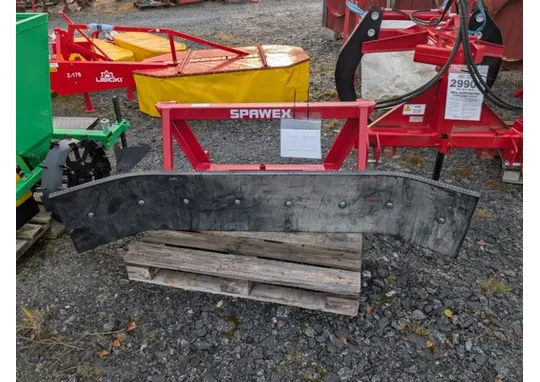 Spawex ZG1 puskulevy 200cm kumiterällä / Käytettynä, terässä jälkiä - EURO