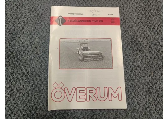 Överums kylvölannoitin Tive CD / Käyttöohjekirja