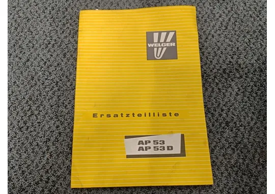 Welger AP 53 ja AP 53 D / Käyttöohje / Saksankielinen