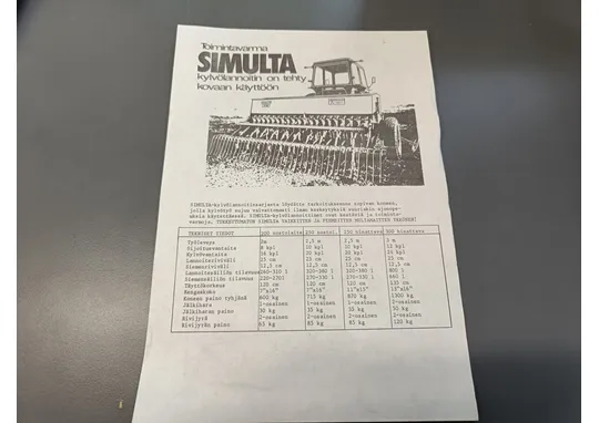 Myyntiesite Simulta ja JF /