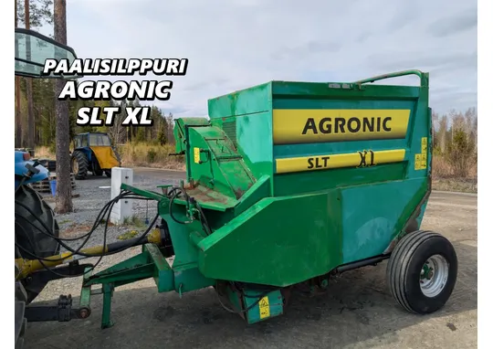 Agronic SLT XL pyöröpaalisilppuri / Katso video!