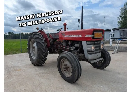 Traktori Massey Ferguson 135 / Rek.nro 745-EO
