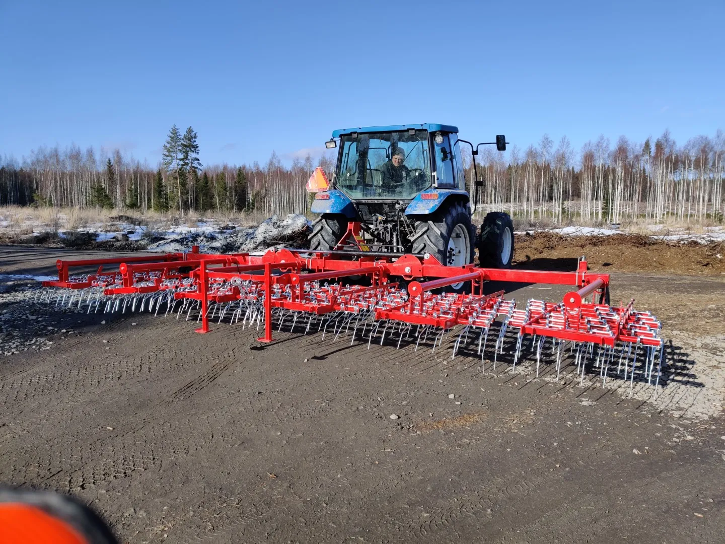 Jar-Met P510/3 - 720cm rikkaäes / 8mm piikeillä - taittuva