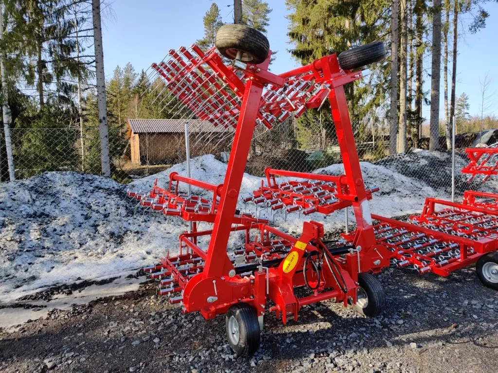 Jar-Met P510/3 - 720cm rikkaäes / 8mm piikeillä - taittuva