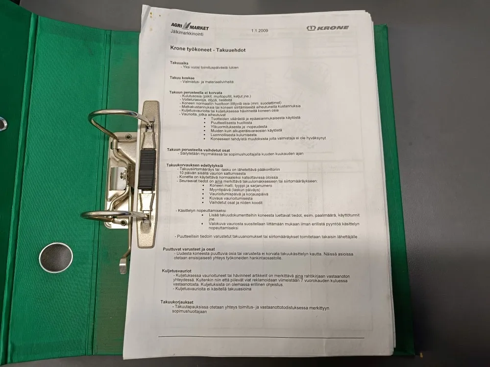 Krome paalaimen huoltotiedotteita /