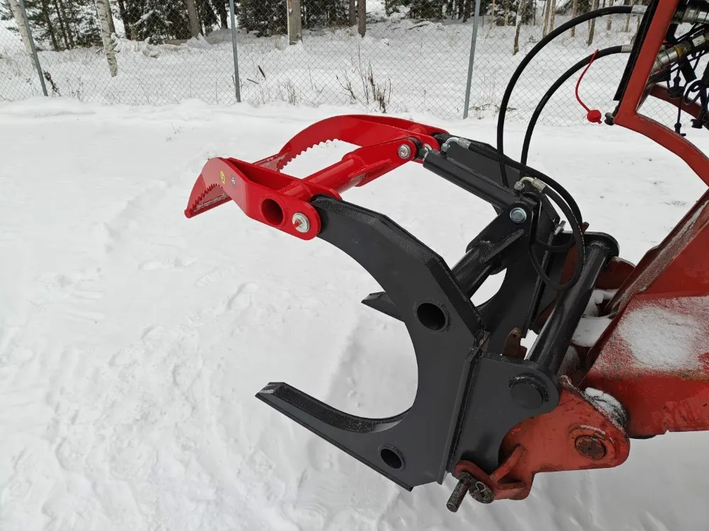 Stekro puukoura Wood Bucket II / Hydraulinen, Manitou kiinnike