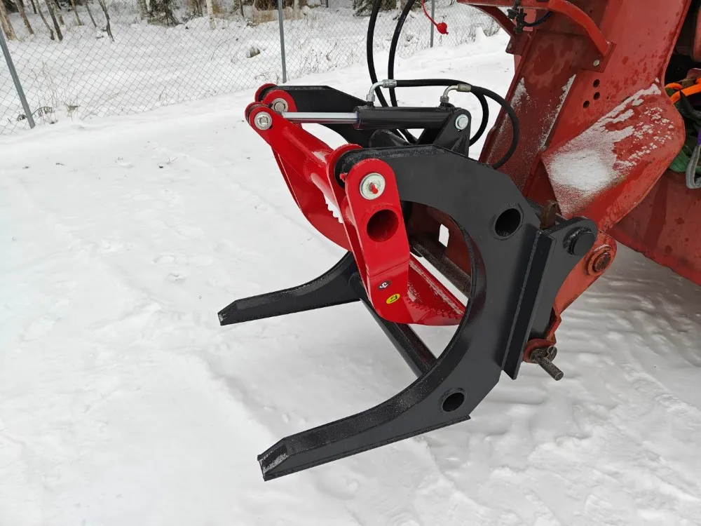 Stekro puukoura Wood Bucket II / Hydraulinen, Manitou kiinnike