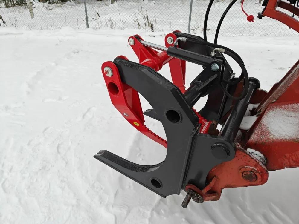 Stekro puukoura Wood Bucket II / Hydraulinen, Manitou kiinnike