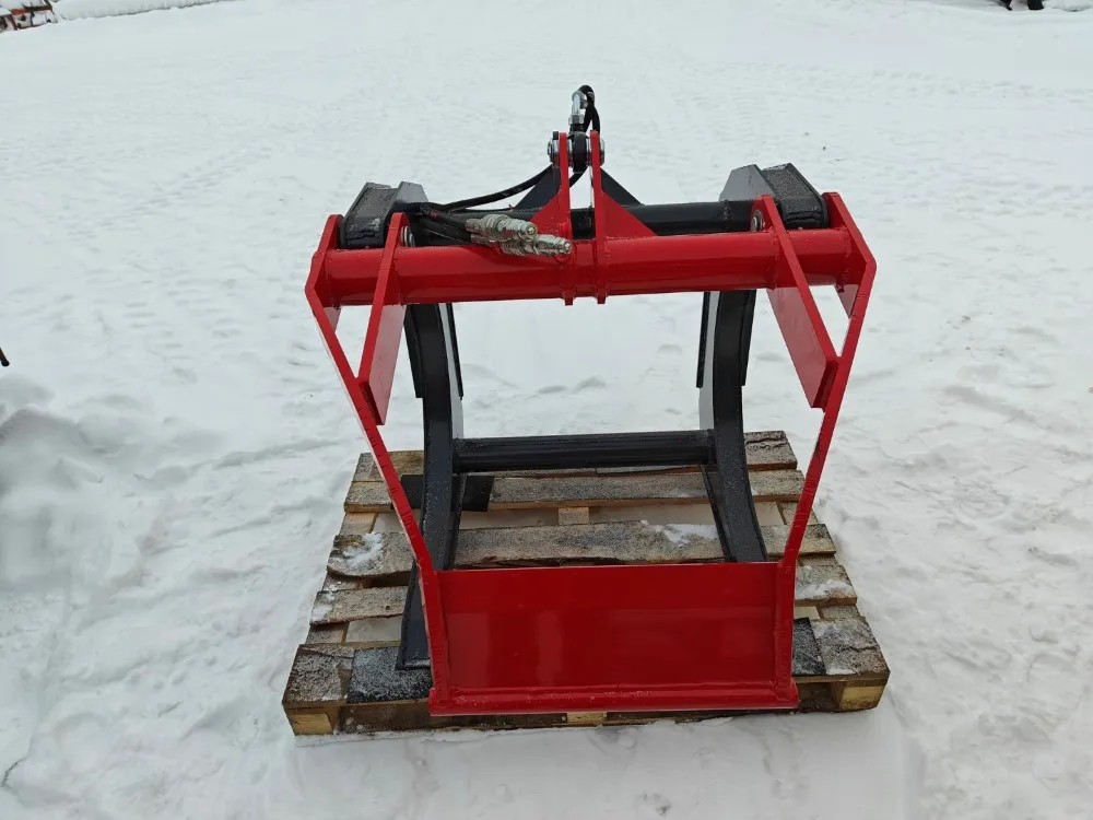 Stekro puukoura Wood Bucket II / Hydraulinen, Manitou kiinnike