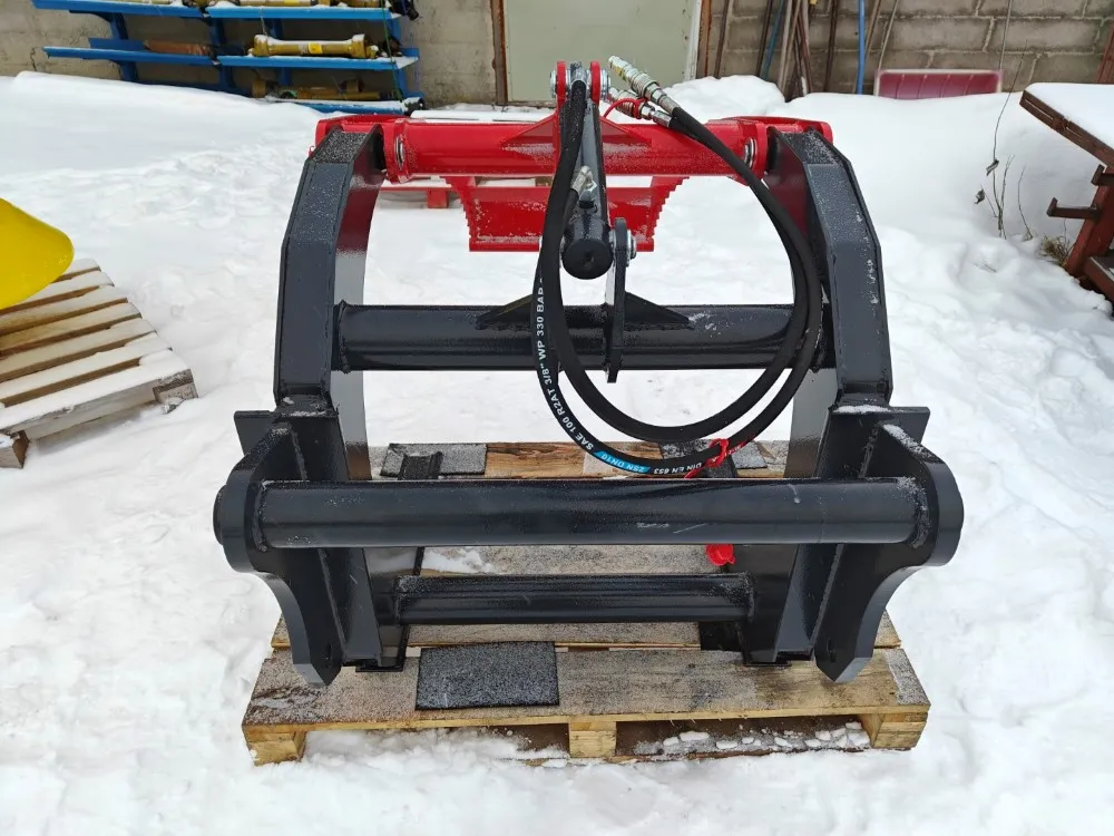 Stekro puukoura Wood Bucket II / Hydraulinen, Manitou kiinnike