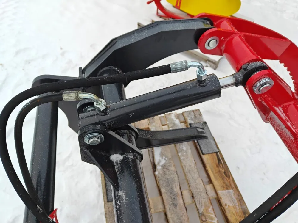 Stekro puukoura Wood Bucket II / Hydraulinen, Manitou kiinnike