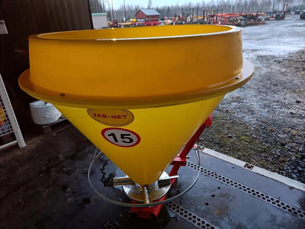 Jar-Met JP650 pintalevitin / Traktorikäyttöinen viska, RST-lautanen