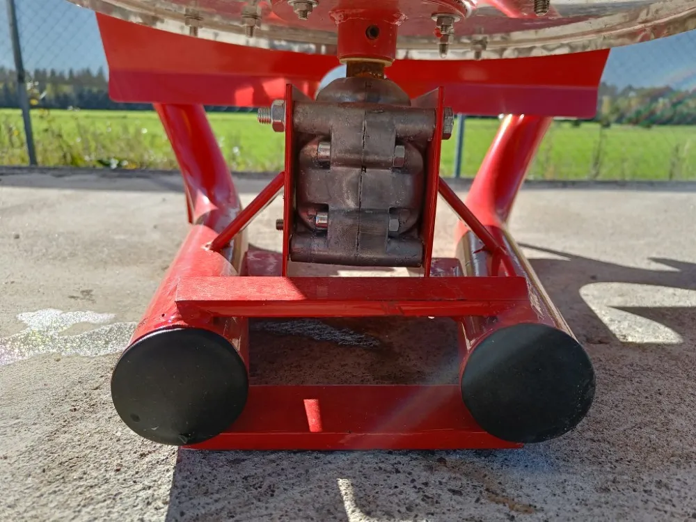 Jar-Met JP300 pintalevitin / Traktorikäyttöinen viska, RST-lautanen