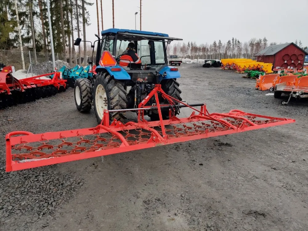 Jar-Met U810/2 rengasäes / Työleveys 600cm - Hydraulinen